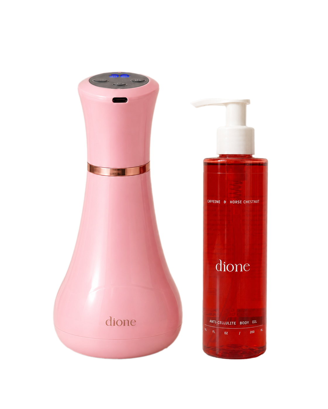 Seti DIONE — CelluRose dhe Anti-Cellulite Body Oil bashkë